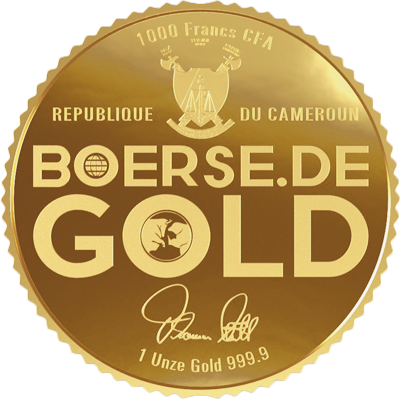 boerse.de-Gold Münze Vorderseite